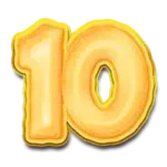 10 royal symbol in Big Bass Splash – low value paying symbol