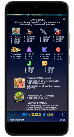 Bonus symbols Big Bass Splash