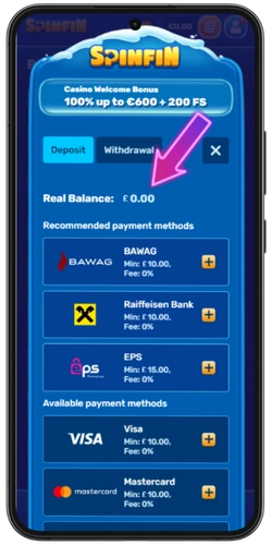 Make a deposit at a UK casino to play Big Bass Splash – available payment