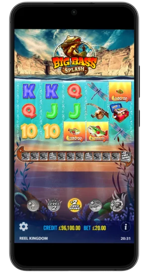 Win slot game Big Bass Splash